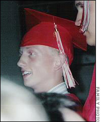 Branson at graduation