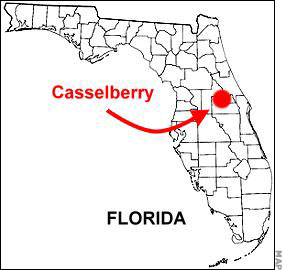 Casselberry Florida Map