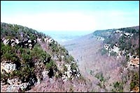 Lookout Mountain, ridge and arial view