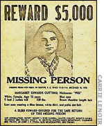 Missing poster Peggy Cuttino