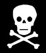 Skull & crossbones, poison symbol