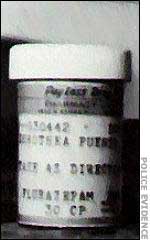 Flurazepam (Dalmane) bottle