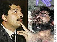 Qusay Hussein alive, morgue photo