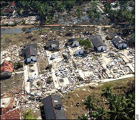 A Village in Sri Lanka after the disaster