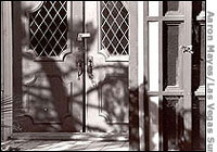 Kimes' doors locked on the outside