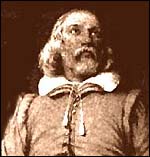 Drawing of Giles Corey