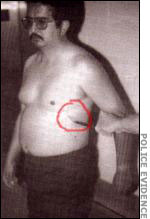 Police identify mark on Soria Sr.