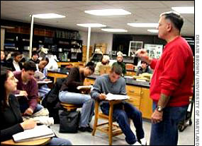 Tom Mauriello teaches criminalistics at the University of Maryland in College Park