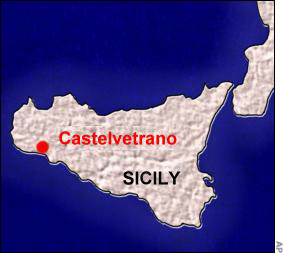 Castelvetrano on the map
