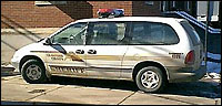 Crawford County Sheriff's vehicle