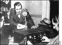 NBC Radio announces the kidnapping of baby Lindberg 