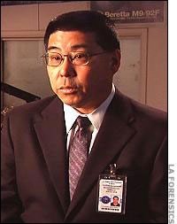 Criminalist Richard Marouka