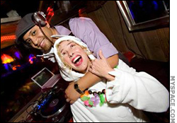 Vilia and Mary Kay at Dante's