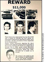 Wanted poster for Kimes mother and son