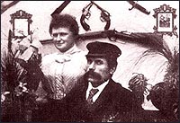 George Chapman with Bessie Taylor