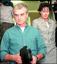 Randy Weaver with Linda Thompson (AP/Wide World)