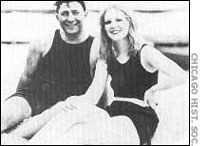 Machine Gun Jack McGurn with Louise Rolfe, the blond alibi