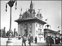 The Baker's Chocolate building at the Pan American Expo (www.panam1901.bfn.org)