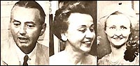 Mr & Mrs Ward and Lillian Fencl, victims