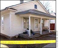 Stinnett home, outside