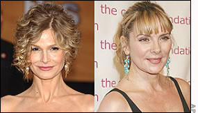 Kyra Sedgwick (left) and Kim Catrall