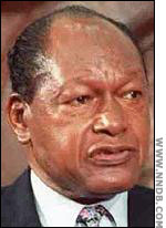 Los Angeles Mayor Tom Bradley