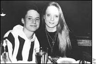 Brandon Teena with girlfriend Lana Tisdel 