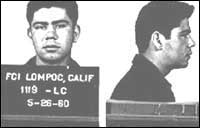 Mugshot of Ernest Miranda in 1960