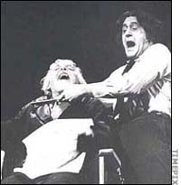 Throat cut scene from the play