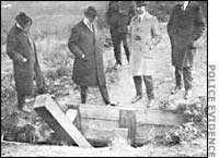 Detectives at culvert