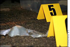 Duct tape found at crime scene.