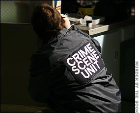 Re-creation: Police Gather Evidence