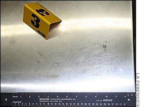 Footprint on Counter