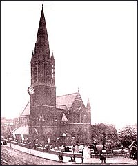 St. Mary's Church in Whitechapel, near where Emma Smith was assaulted