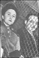 The Rosenbergs after trial (AP)