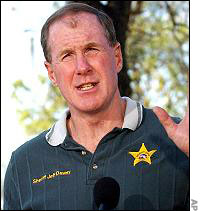 Citrus County Sheriff Jeff Dawsy 