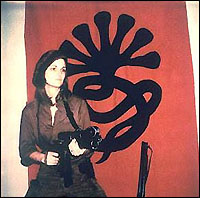 Patty Hearst photo sent by SLA (CORBIS)