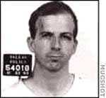 Dallas PD mugshot of Lee Harvey Oswald