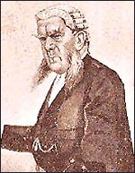 Sir Edward Clark, sketch