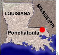 Map of Ponchatoula, Louisiana