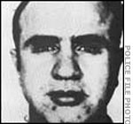 New York police photo of teenage Al Capone