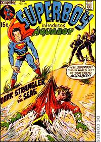 A Superboy comic book