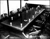 The jury deliberations room for Sam Sheppard's trial (CORBIS)