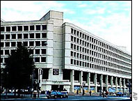 FBI headquarters building in Washington