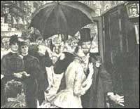 Victorian bride and groom (Courtesy Leeds Art Gallery)