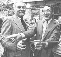 Mayor George Moscone & Harvey Milk (CORBIS)