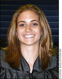 Taylor Behl at graduation