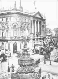 Picadilly Street and the Criterion (Courtesy The Queen's London) 