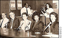 Jury meets the media after the trial 