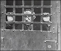Leon Czolgosz, behind bars